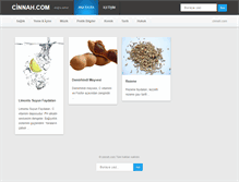 Tablet Screenshot of cinnah.com